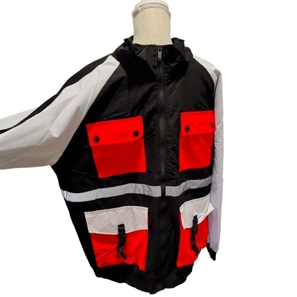 New XXL AMERICAN STITCH Colorblock Jacket - Picture 2 of 4